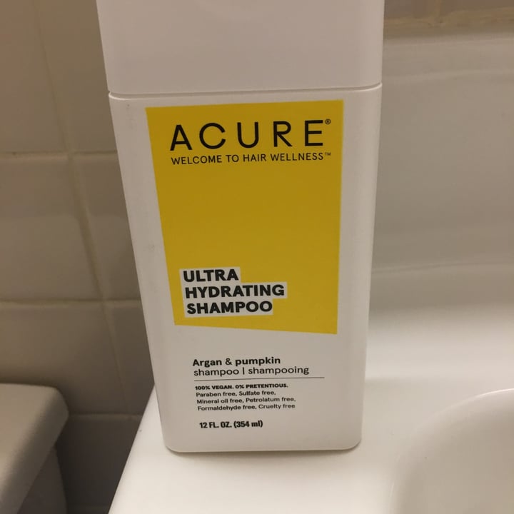photo of Acure ultra hydrating shampoo Argan & Pumpkin shared by @monilooch on  31 May 2022 - review