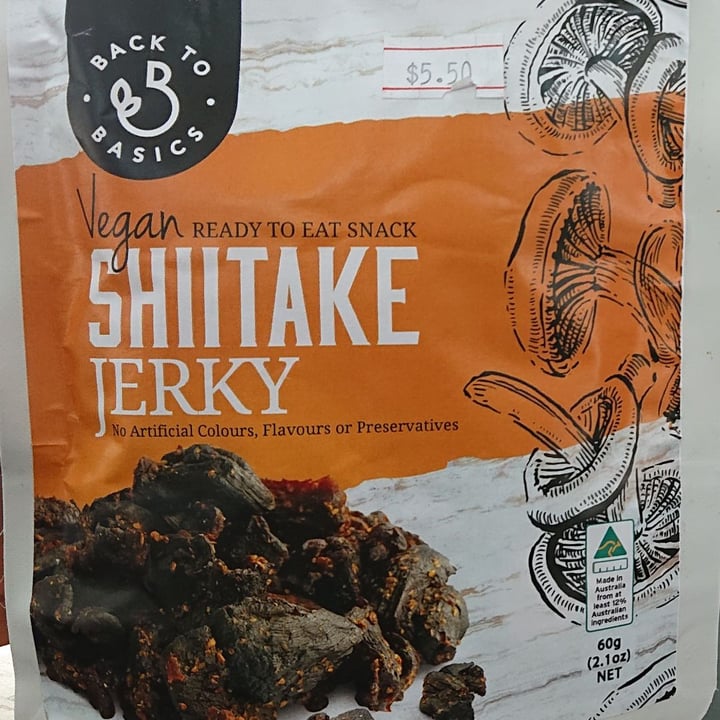 photo of DJ&A Vegan Shiitake Jerky shared by @sibehou on  20 Oct 2019 - review