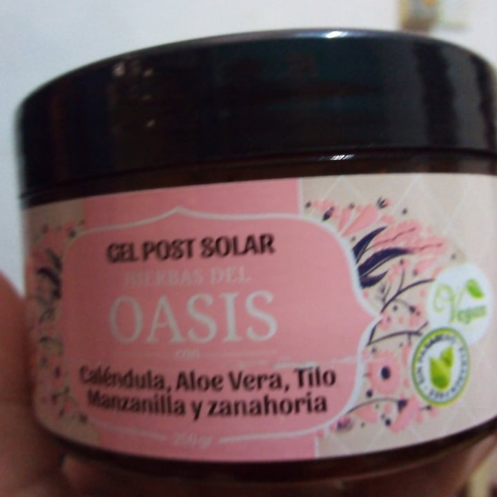 photo of Oasis Gel post solar shared by @luangeleri on  08 Oct 2022 - review