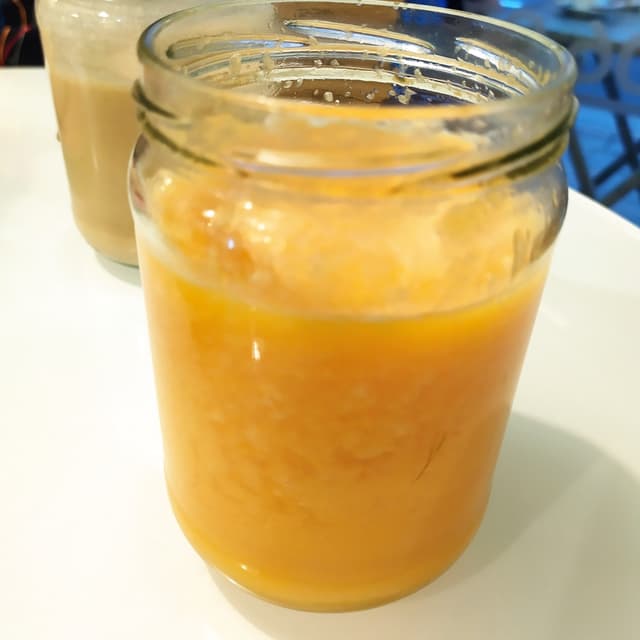 Photo of the dish “Zumo de naranja y papaya”