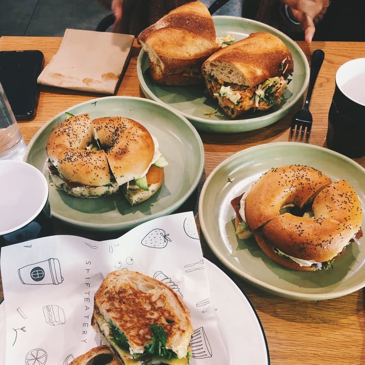 photo of Shift Eatery Vegan Salmon Bagel shared by @clam on  13 Nov 2020 - review