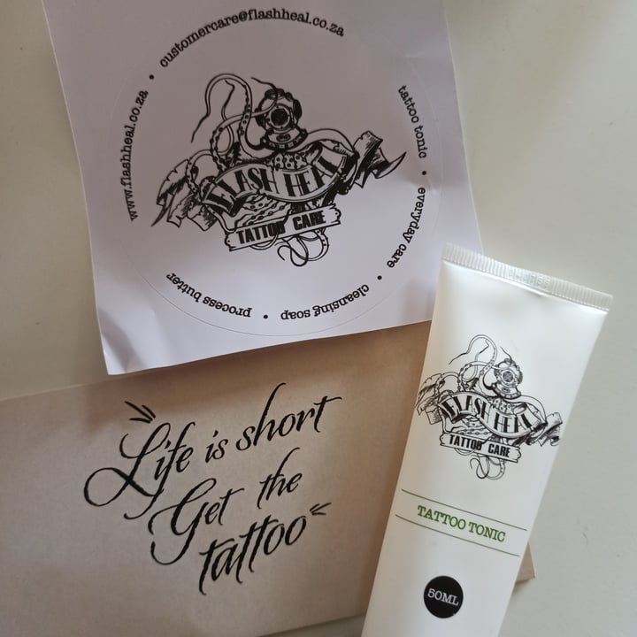 review photo of Flash heal Tattoo Tonic shared by @daniellelindenberg on 24 Oct 2020 - review
