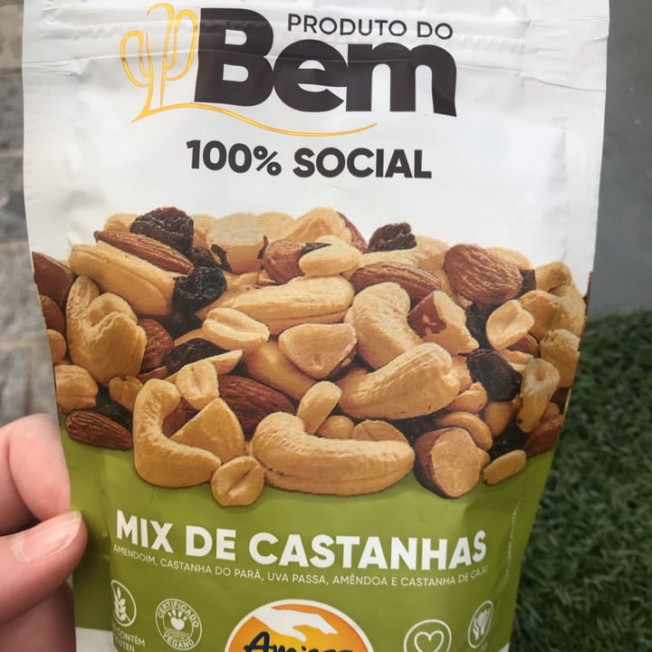 photo of Produto do Bem 100% social Mix de Castanhas Mix De Castanhas shared by @luaneshimabuku on  17 Jun 2022 - review