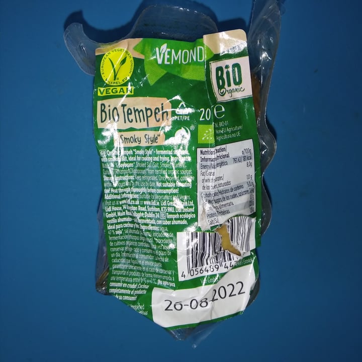 photo of Vemondo  tempeh shared by @malditopato on  17 Aug 2022 - review