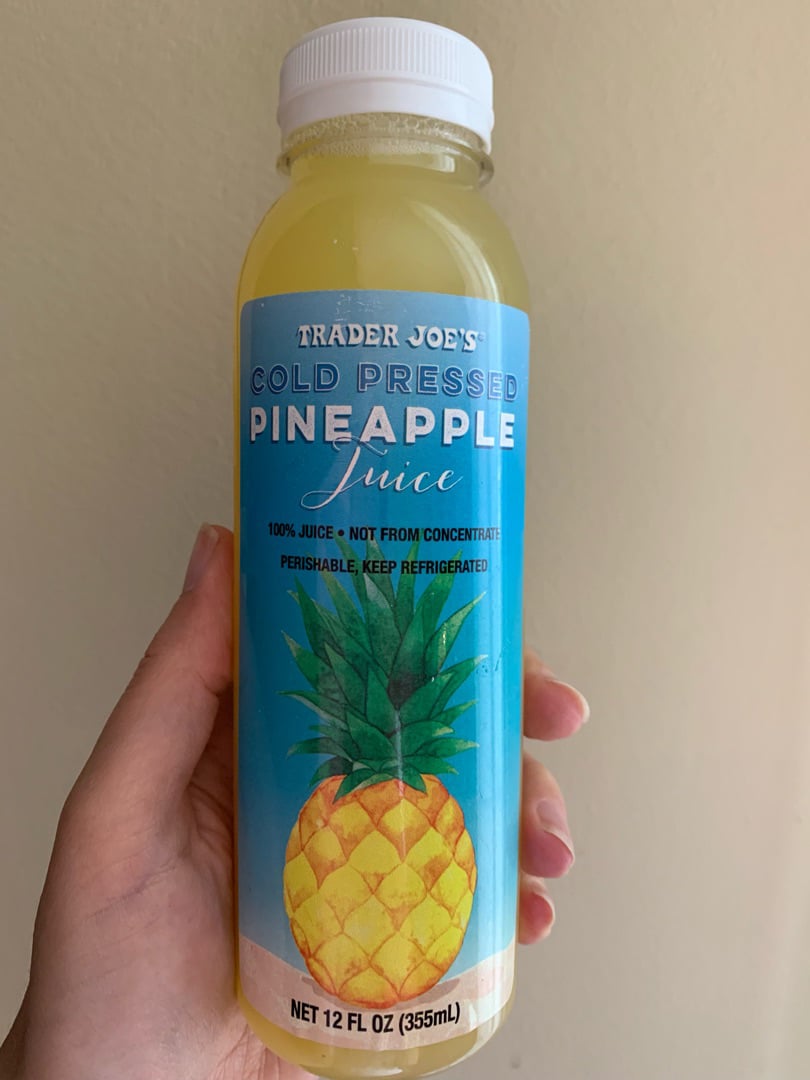 Trader Joe's Cold Pressed Pineapple Juice Reviews abillion