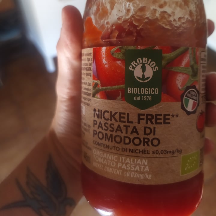 photo of Probios passata Di Pomodoro Nickel Free shared by @marti94 on  19 Jul 2022 - review