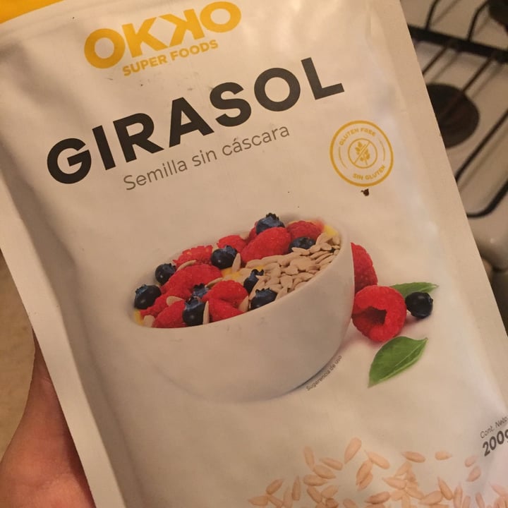 photo of Okko Super Foods Girasol Semilla sin cáscara shared by @abrilem on  01 Jul 2021 - review
