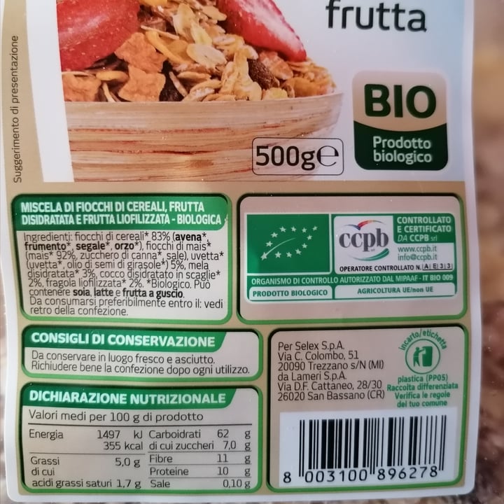 photo of Natura chiama selex Muesli Frutta shared by @gerryhachi on  16 May 2022 - review