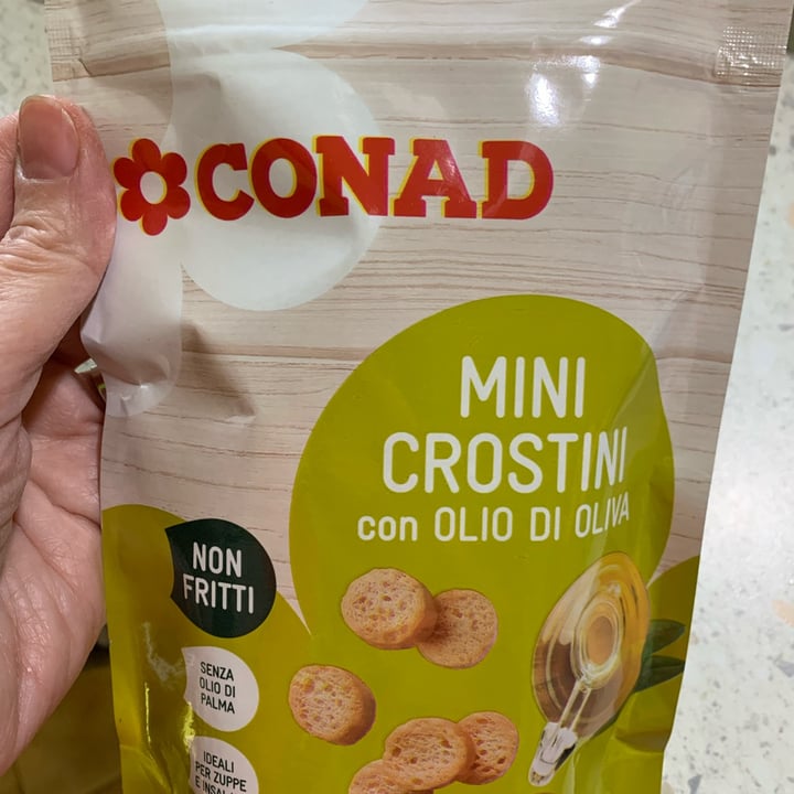 photo of Conad Mini crostini con olio di oliva shared by @coloratantonella on  06 Nov 2022 - review