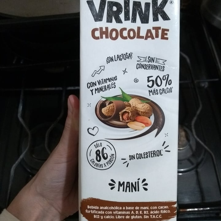 photo of Vrink Vrink Chocolate de Mani shared by @anuibarrola on  15 Aug 2020 - review