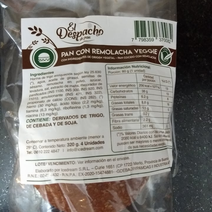 review photo of El Despacho de Pan Pan con Remolacha shared by @maria-vgn on 25 Apr 2021 - review