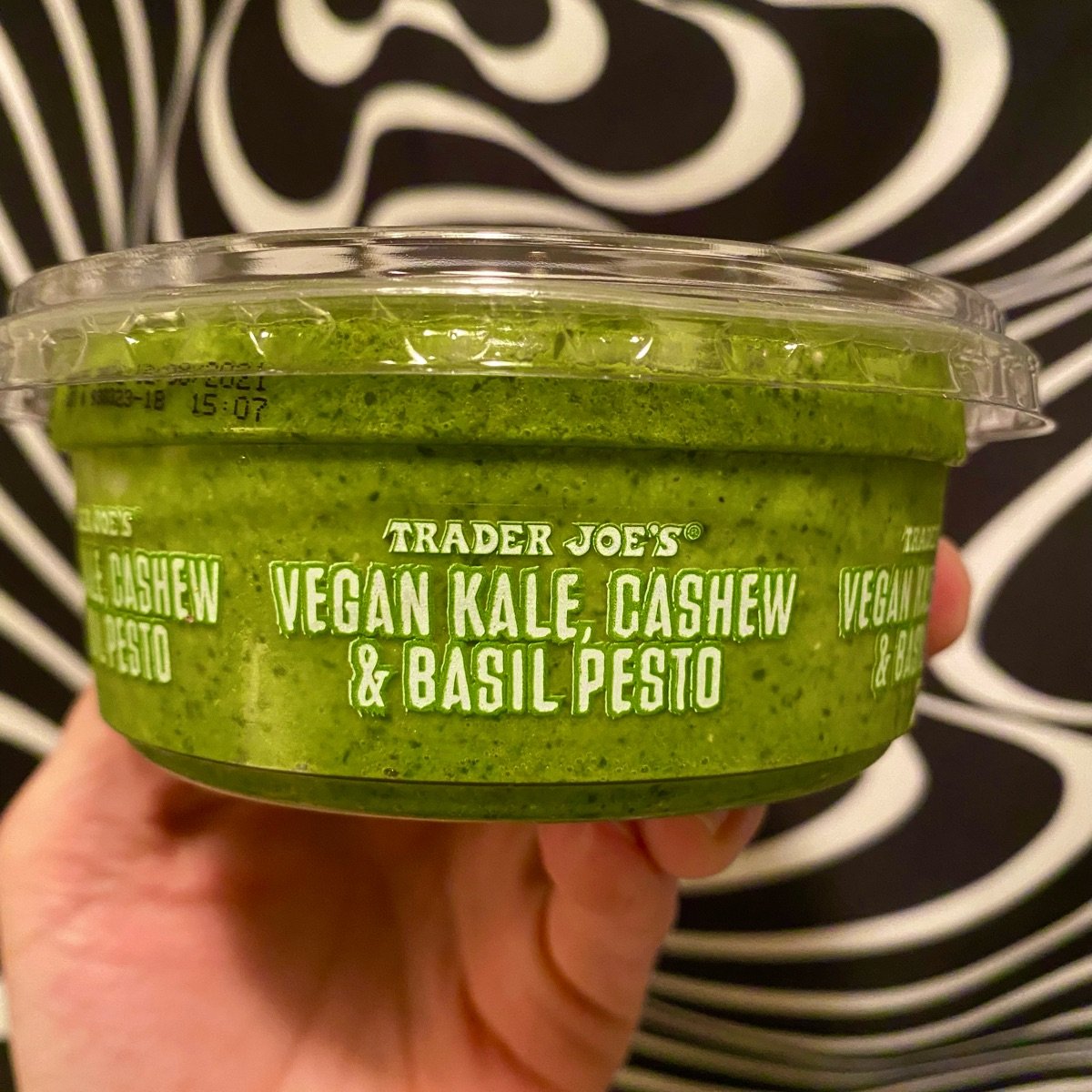 Trader Joe's Vegan Kale, Cashew & Basil Pesto Reviews abillion