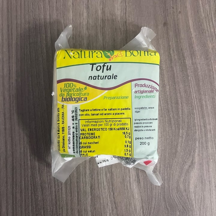photo of Natura & Bontà Tofu naturale shared by @beatricebestetti on  09 Dec 2021 - review