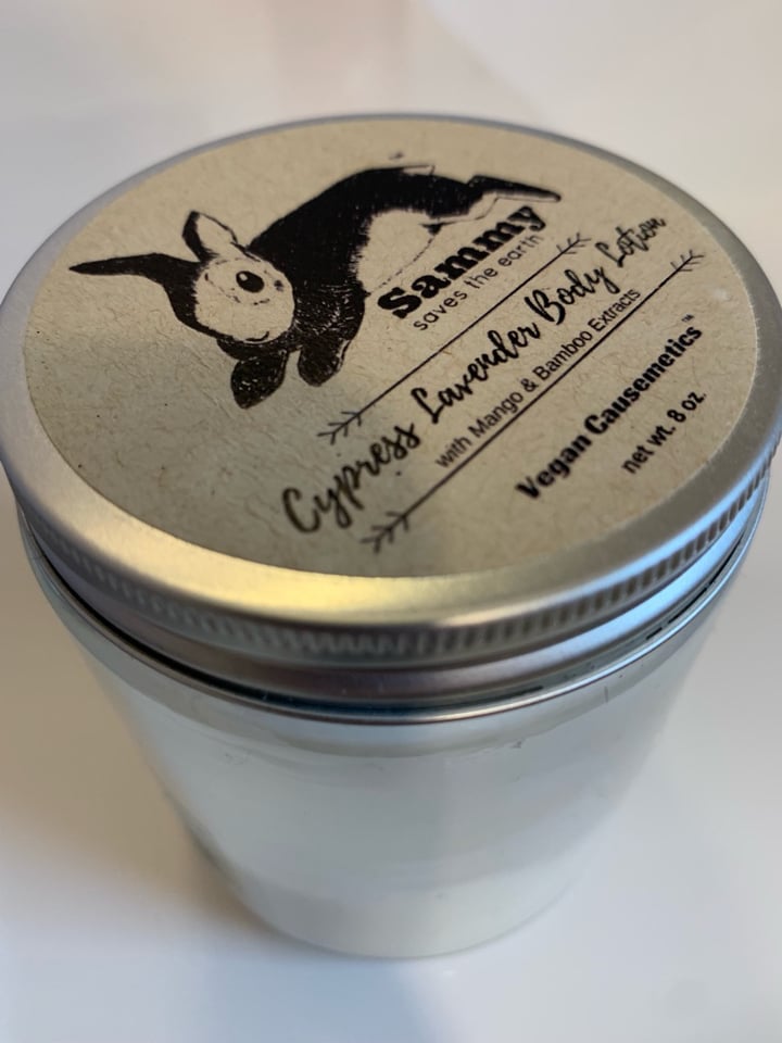 photo of Sammy Saves the Earth Cypress Lavender Body Lotion shared by @saj88 on  01 Dec 2019 - review