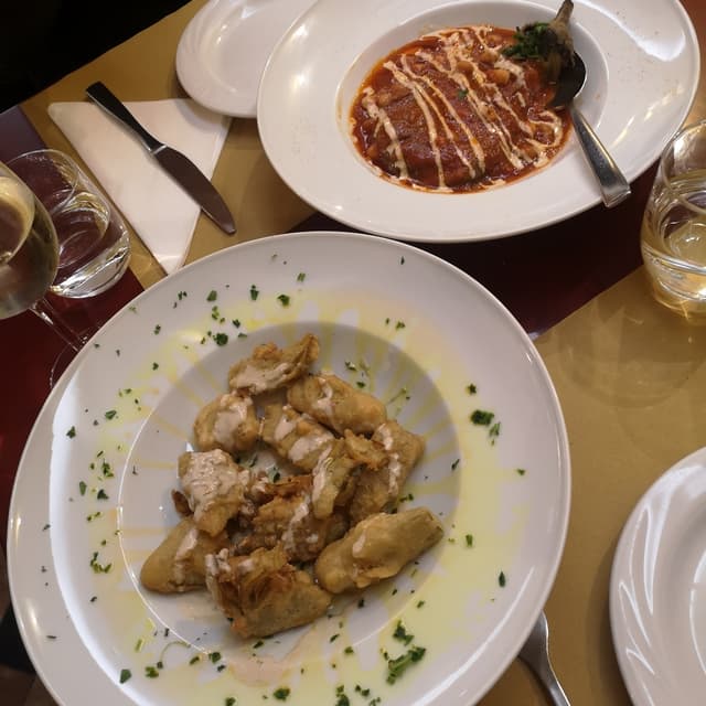Photo of the dish “Carciofi fritti in pastella”