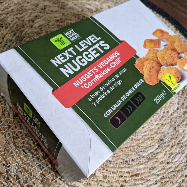 photo of Next Level Meat Next Level Nuggets Cornflakes-Chili shared by @vegansmeigan on  14 May 2021 - review