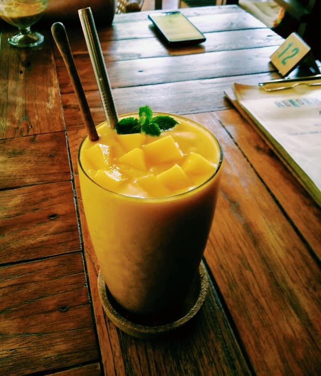 菜肴“Mango Lassi”的照片