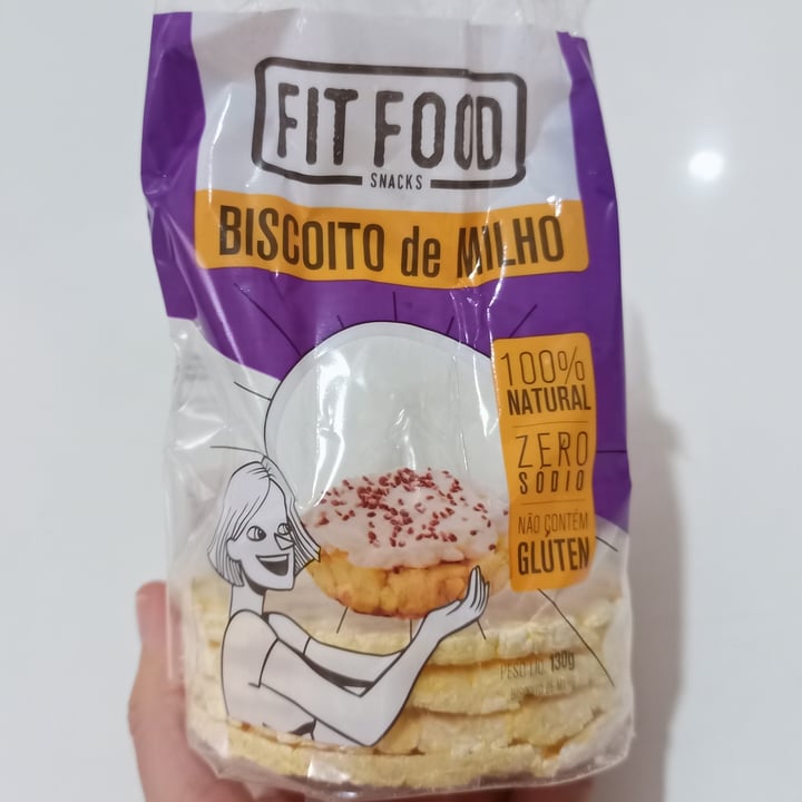 photo of Fit  Food Biscoito De Milho shared by @milays on  21 Jun 2022 - review