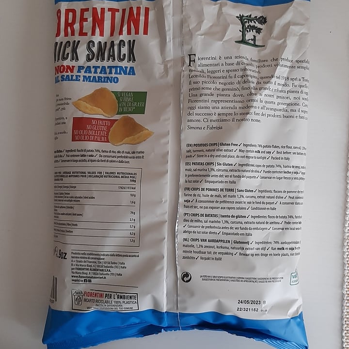 photo of Fiorentini Bio Snick snack shared by @bets911 on  15 Oct 2022 - review