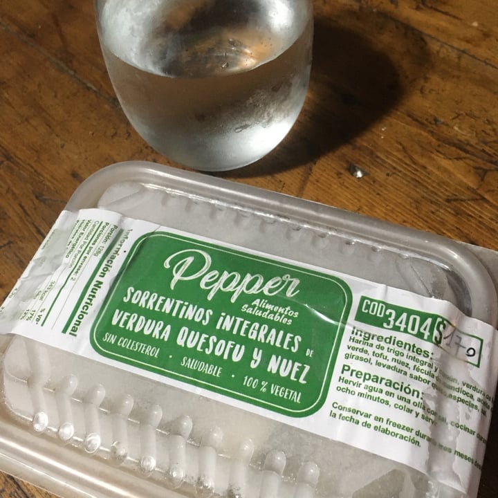 review photo of Pepper Sorrentinos de verdura quesofu y nuez shared by @y0gurt on 12 Feb 2020 - review