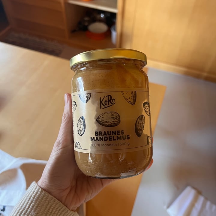 photo of Koro Crema Mandorle Non Pelate E Tostate shared by @cucinabotanica on  13 Apr 2022 - review