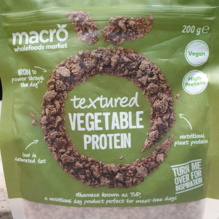 photo of Macro Wholefoods Market Textured Vegetable Protein shared by @bronnyv on  09 Jul 2020 - review