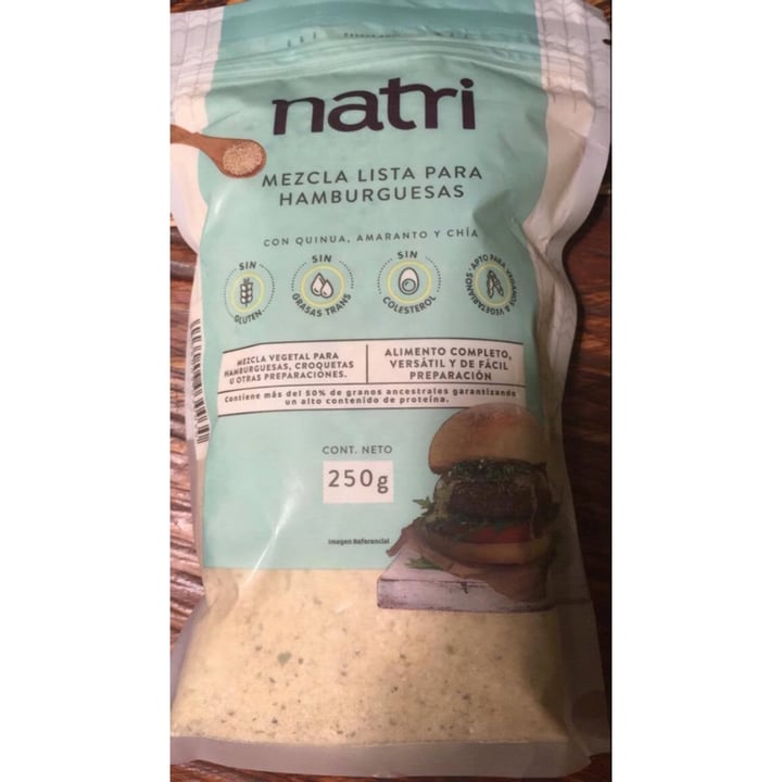 photo of Natri Mezcla lista para hamburguesas shared by @nataliaqr97 on  23 Oct 2020 - review