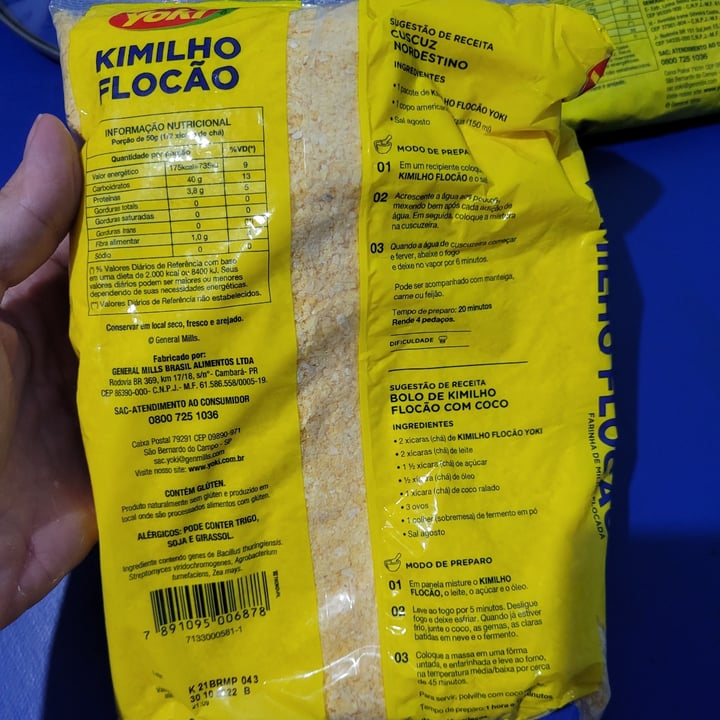 review photo of Yoki Kimilho Flocão shared by @grazibroch on 13 May 2022 - review