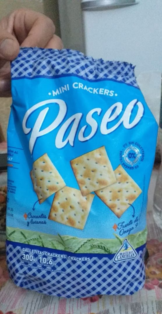 photo of Molino Cañuelas Galletitas Mini Crackers shared by @tony on  14 Nov 2019 - review