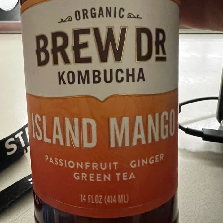 photo of Brew Dr. Kombucha Island Mango shared by @goosepondmtn on  09 May 2022 - review