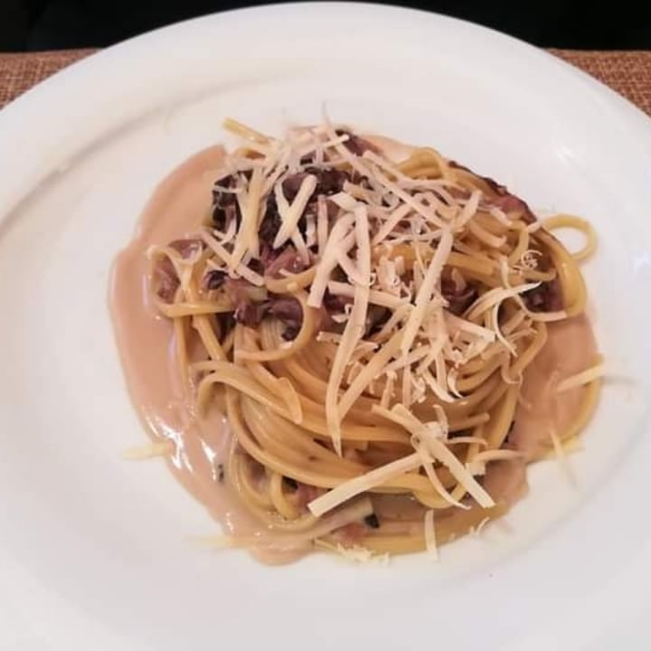 review photo of Ristorante Cantina 26 Linguine radicchio trevigiano & gorgonzola veg shared by @lunagioia on 14 Feb 2022 - review