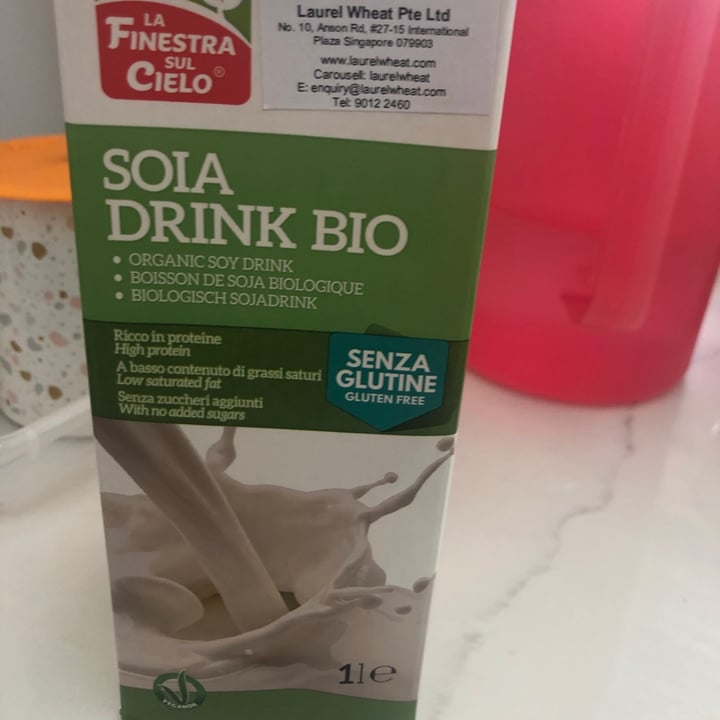 photo of La Finestra Sul Cielo Soia Drink Bio shared by @michelle555 on  08 Feb 2021 - review