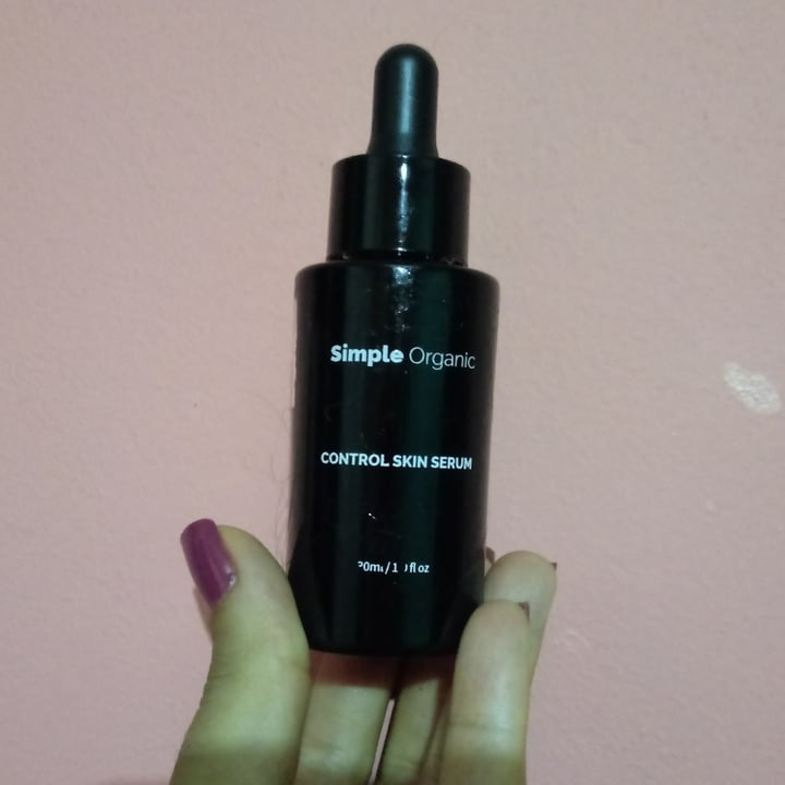 review photo of Simple Organic Serum control skin shared by @isabelasabrine on 19 Jan 2022 - review