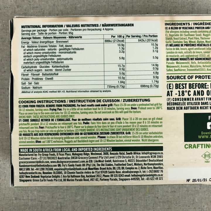 review photo of Fry's Family Food Chicken Style Nuggets shared by @chanie212 on 16 Apr 2021 - review