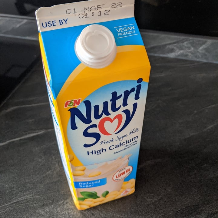 photo of Nutrisoy High calcium Reduced Sugar shared by @hongy on  23 Apr 2022 - review