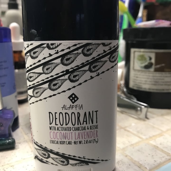 photo of Alaffia Deodorant shared by @shira on  13 Jan 2020 - review