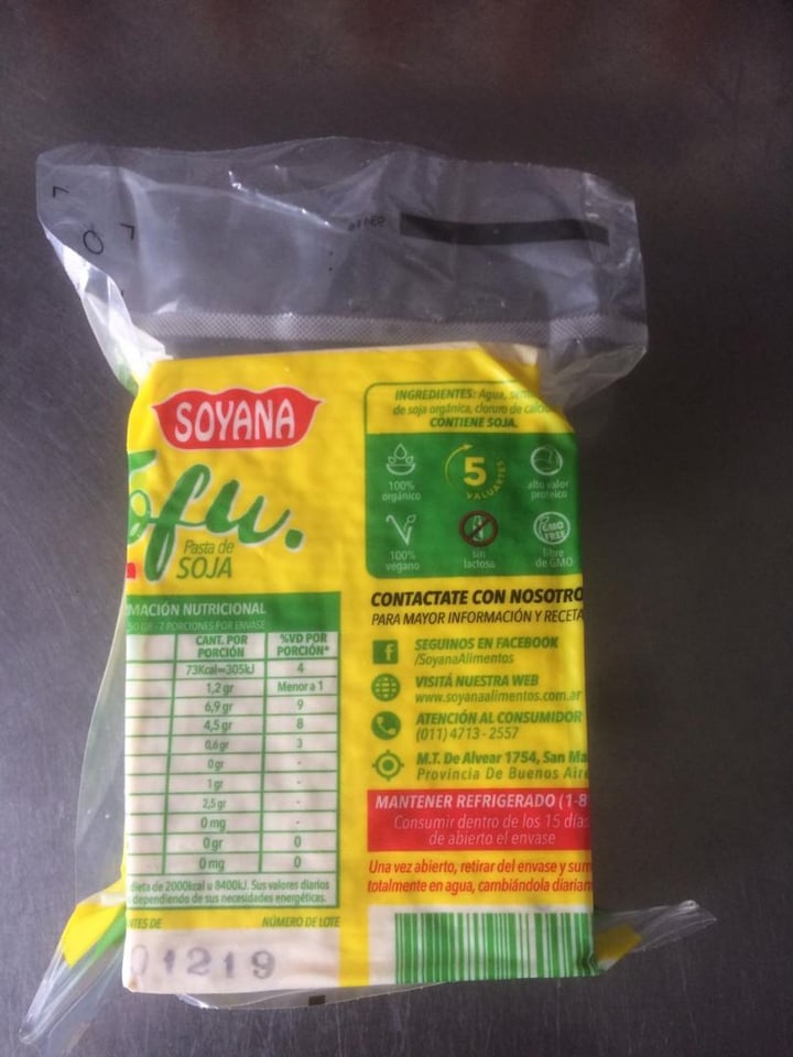 review photo of Soyana Tofu shared by @vanevegan on 22 Dec 2019 - review