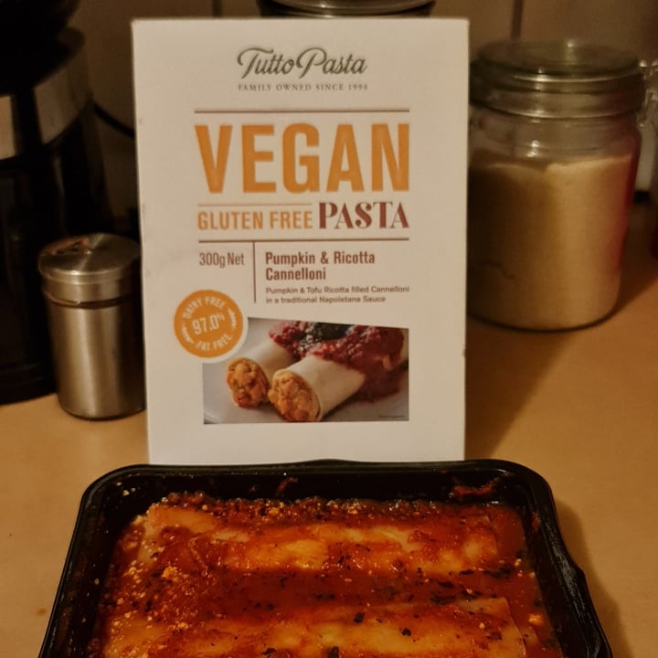 photo of Tutto Pasta Pumpkin & Rivotta Cannelloni shared by @savetheworldwithkim on  23 Feb 2022 - review