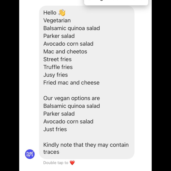review photo of Parker's Ulaya Salads shared by @deem on 31 Oct 2020 - review