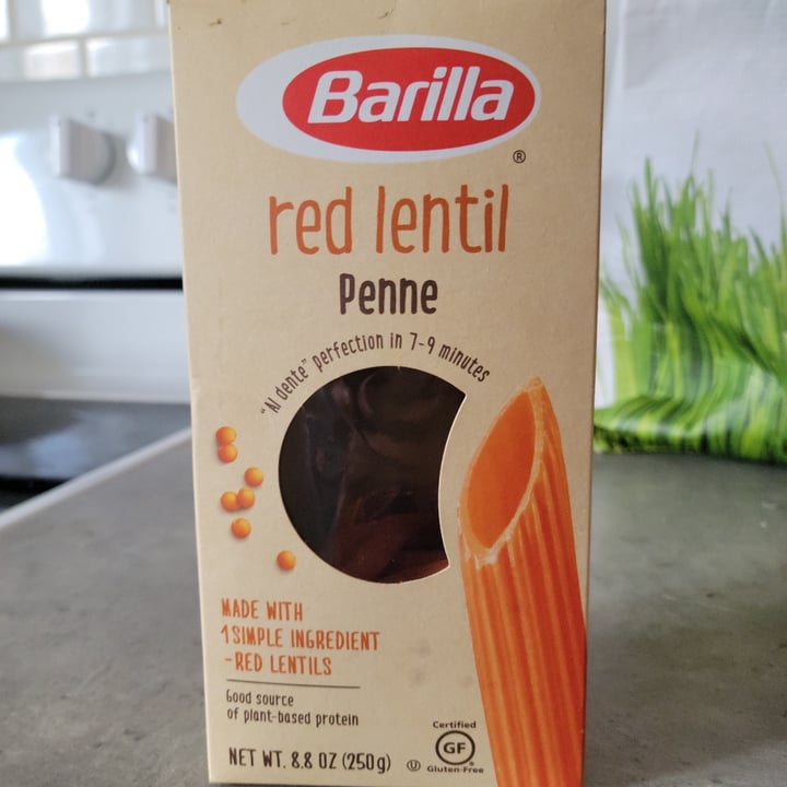 review photo of Barilla Red Lentil Penne shared by @rudefruit17 on 05 Nov 2021 - review