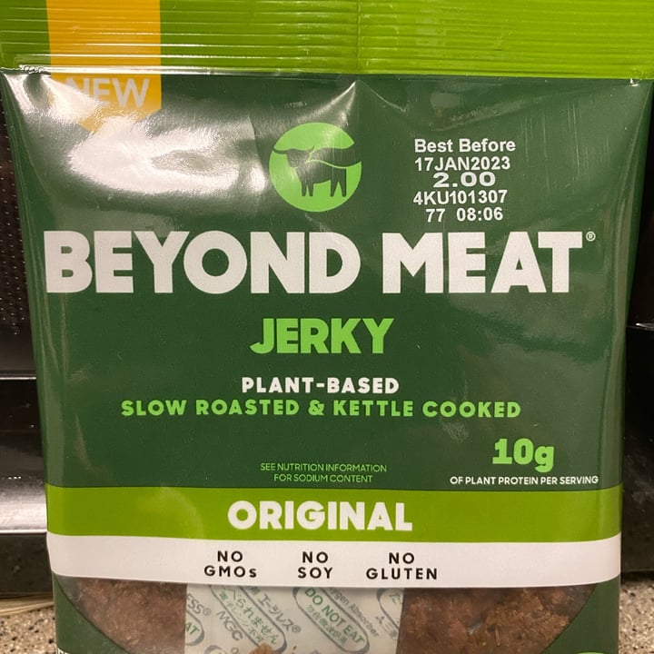 photo of Beyond Meat Jerky Original shared by @sammytatoes on  27 May 2022 - review