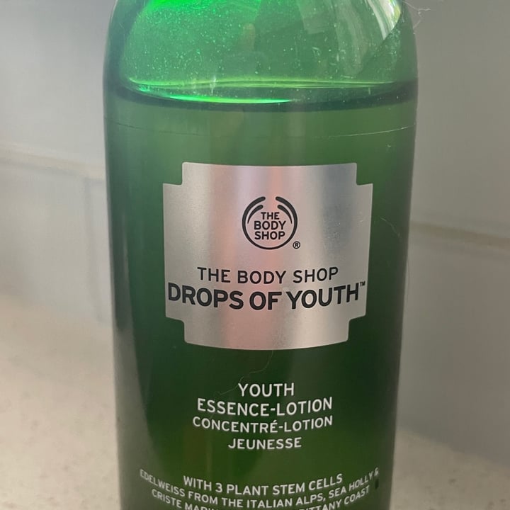photo of The Body Shop Drops of youth essence Of Youth shared by @jmcdoug on  10 Jun 2021 - review