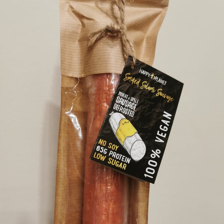 photo of Happy V Planet Vegan Hardwood Smoked Salami shared by @posataverde on  03 Dec 2022 - review