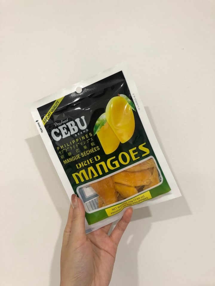 photo of Profood Cebu Dried Mangos shared by @indohonkie on  01 Jan 2020 - review