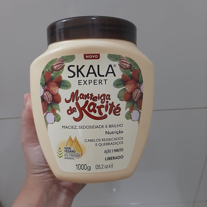 review photo of Skala Creme de tratamento condicionador Manteiga de Karité shared by @sgarbosa on 19 Jul 2022 - review