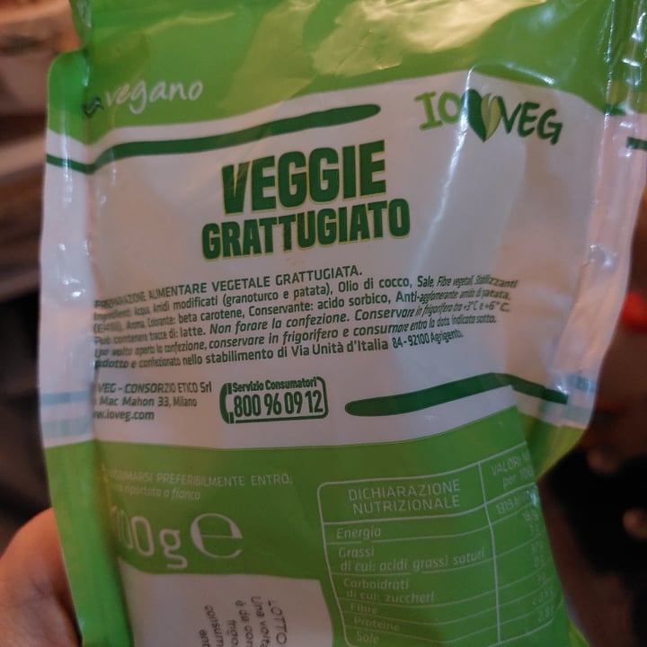 photo of ioVEG Veggie grattugiato shared by @carolaco on  26 Mar 2022 - review