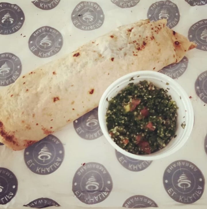photo of El Khalifa Burrito shared by @womanvegan on  23 Aug 2019 - review