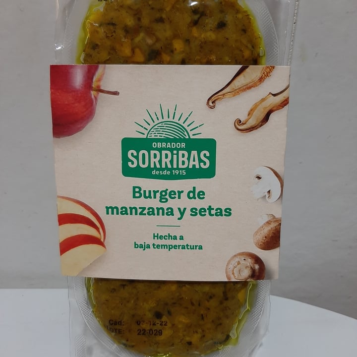 review photo of Sorribas burger manzana y setas shared by @angelica90 on 22 Oct 2022 - review