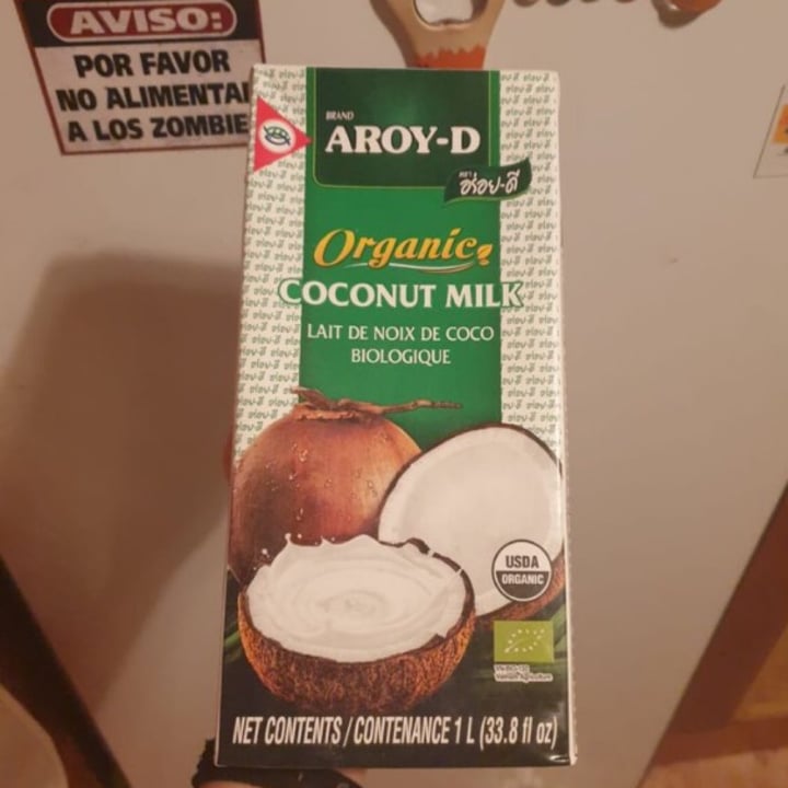photo of Aroy-D Leche de coco shared by @na-vegan-te on  28 Sep 2021 - review