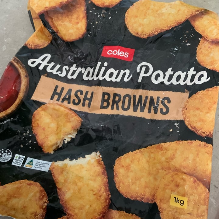 photo of Coles Hash browns shared by @justlyn3 on  19 Nov 2021 - review